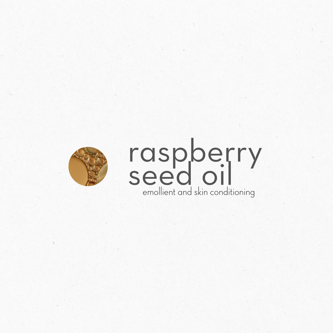 Raspberry seed oil