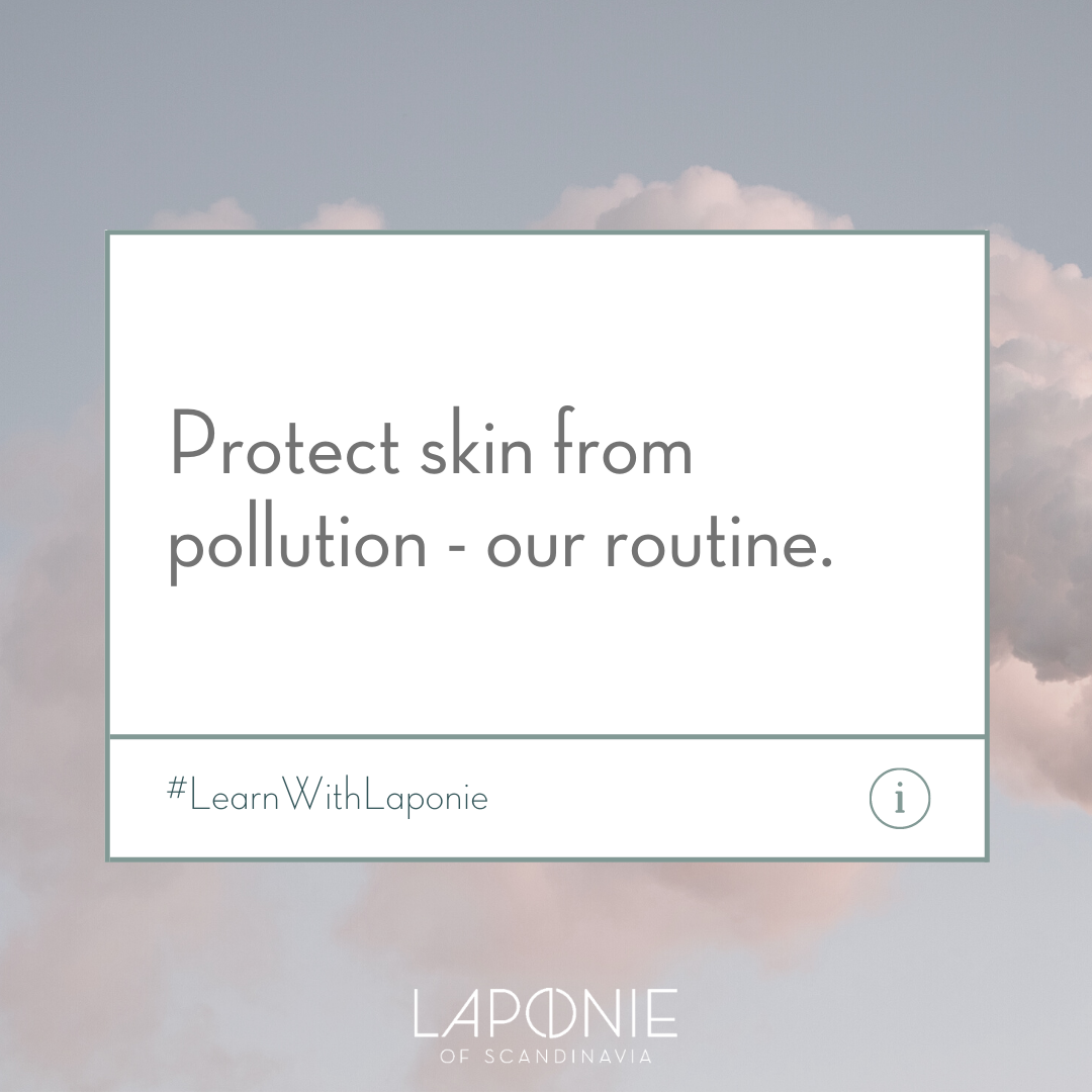 Part 3/3: Protect skin from pollution - our routine