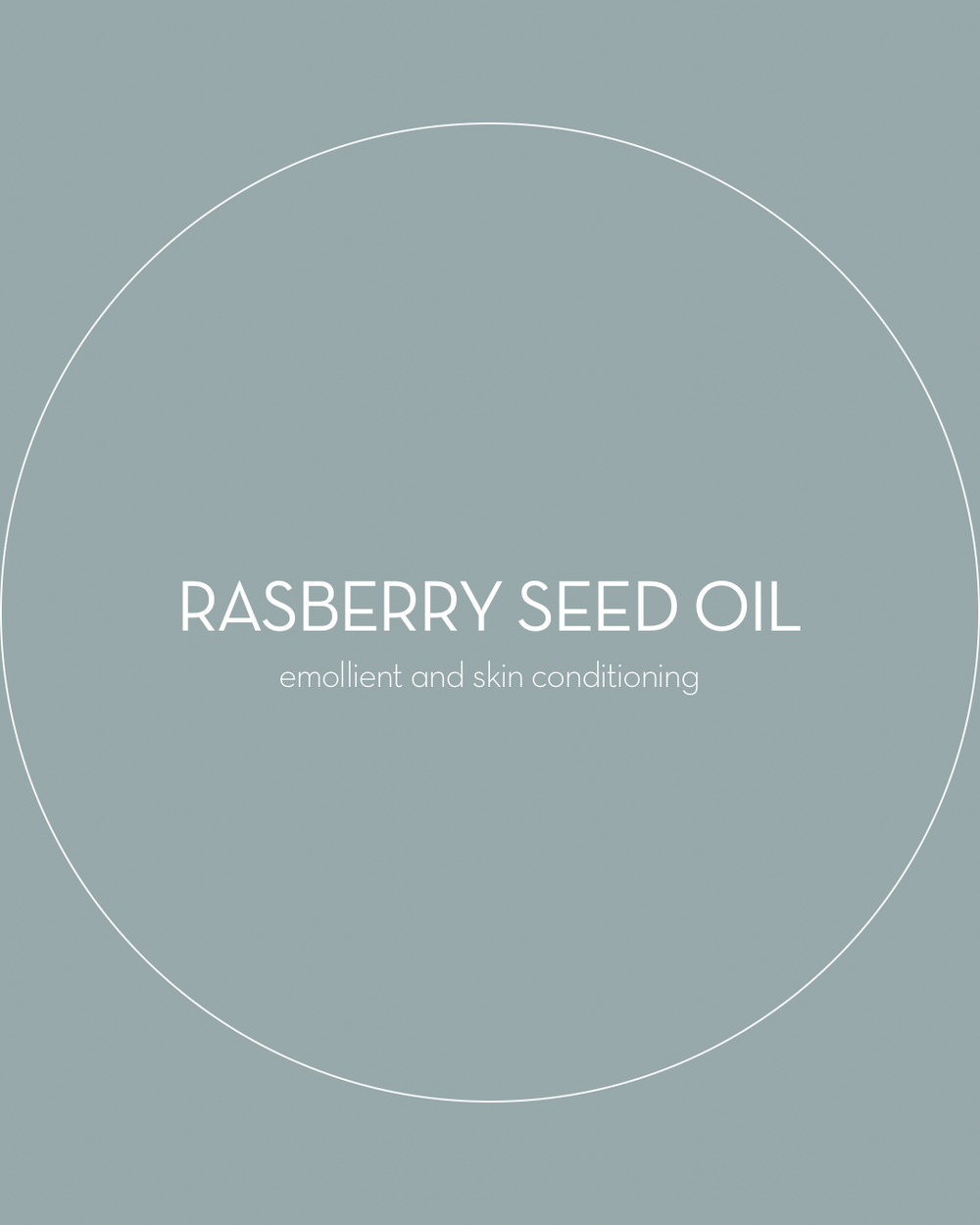 Raspberry seed oil