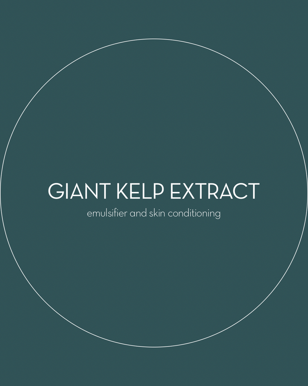 Giant kelp extract