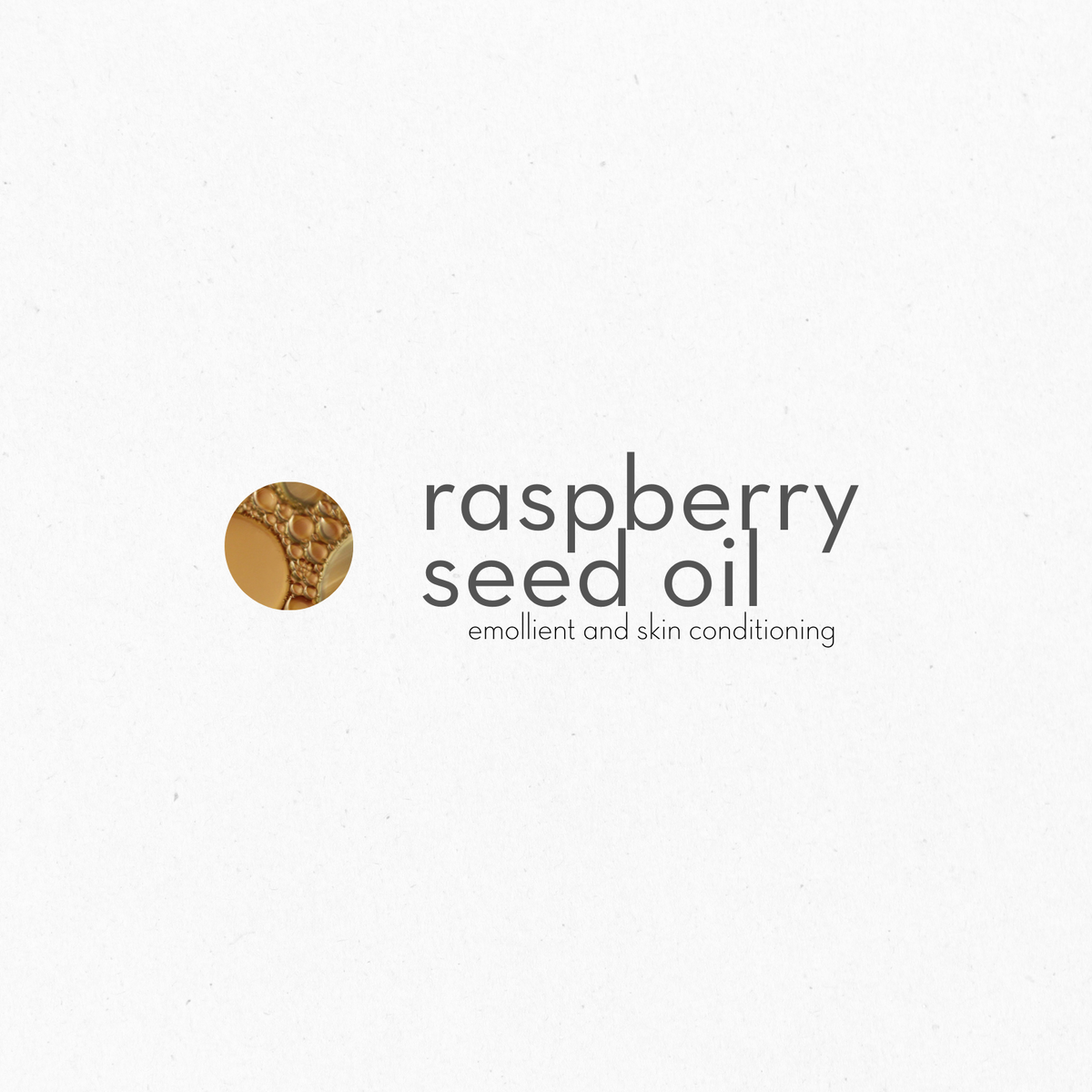 Raspberry seed oil