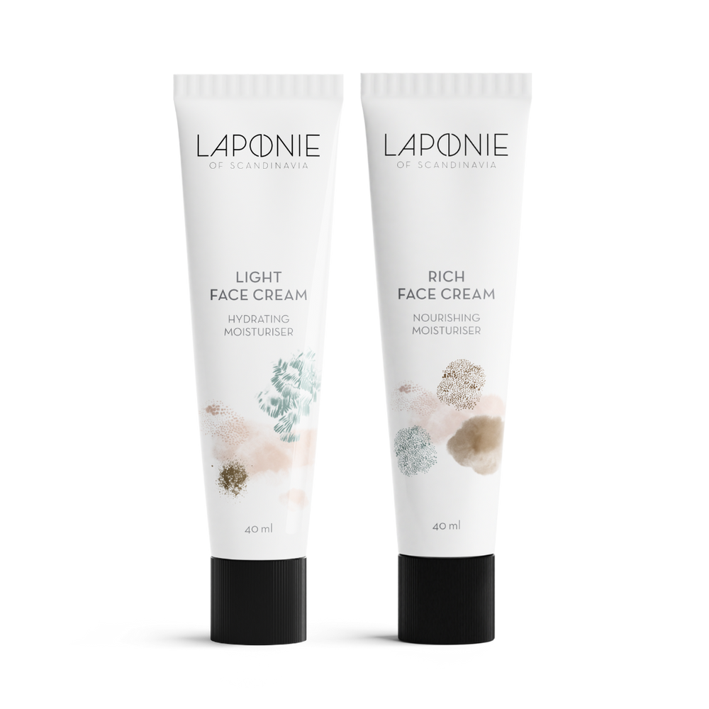 Light & Rich Face Cream Set