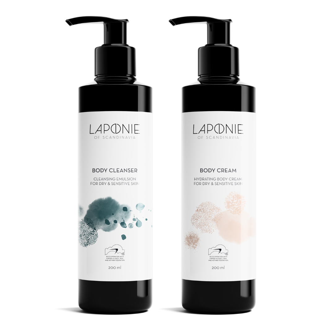 Body Cleanser + Cream Set - Laponie of Scandinavia
