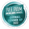 Free From Skincare AWards Overall Runner Up 2022