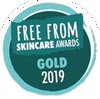 Free From Skincare Awards Gold 2019