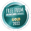 Free From Skincare Awards Gold 2022