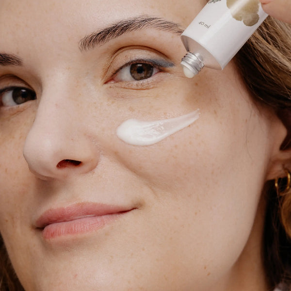 Laponie Rich Face Cream applied to face
