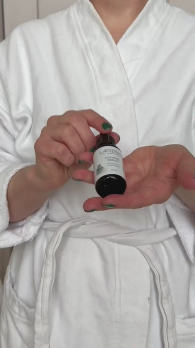 Kia using the Calming Serum