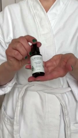 Kia using the Calming Serum